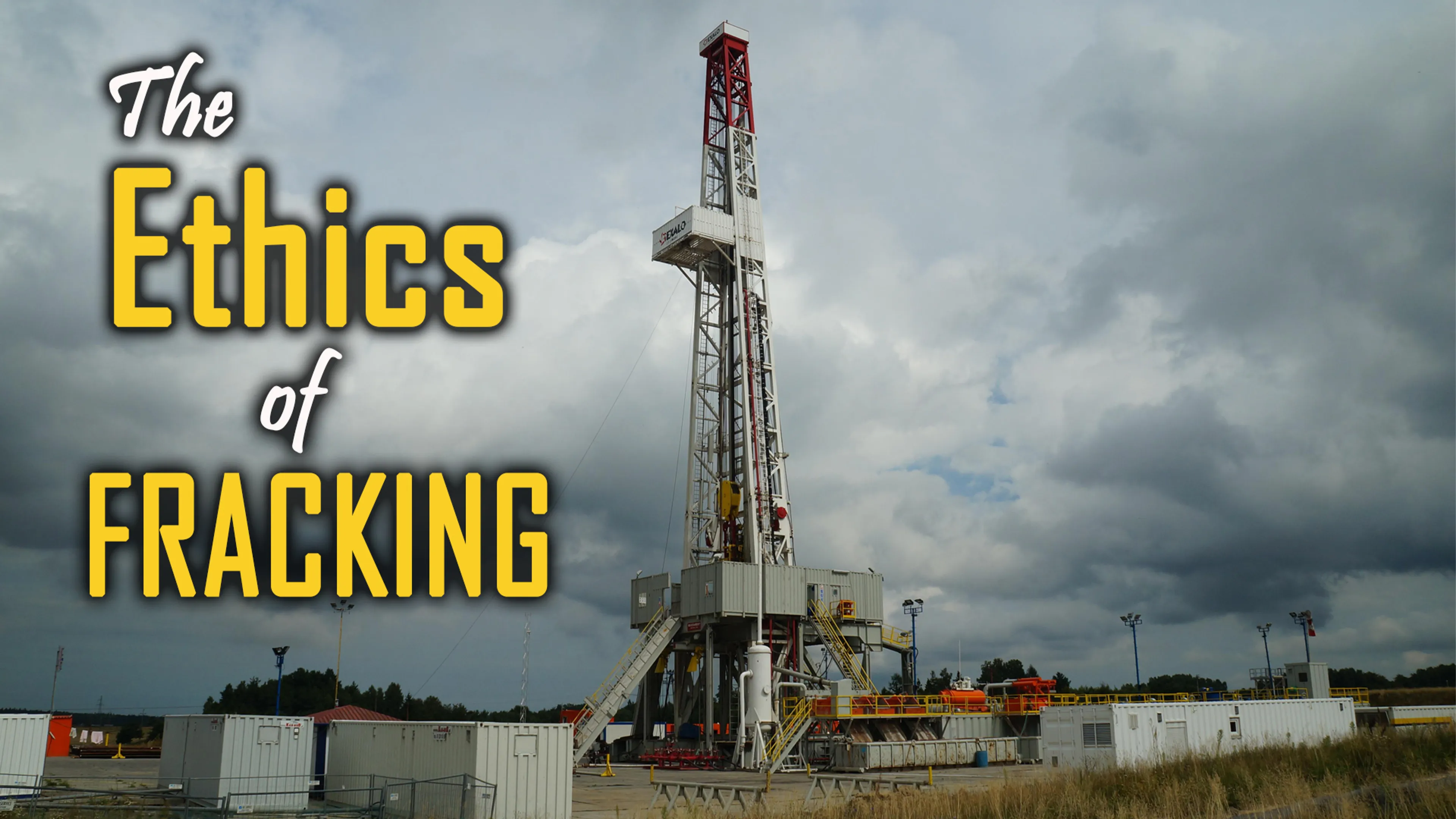 The Ethics of Fracking poster